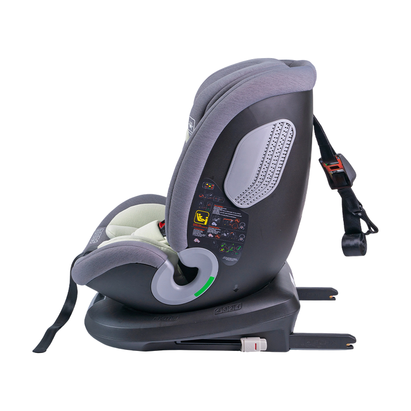 ISOFIX + حبل علوي قابل للدوران 360 درجة للخلف/الأمام بمواجهة I-Size مقعد سيارة للأطفال 40-150 سم