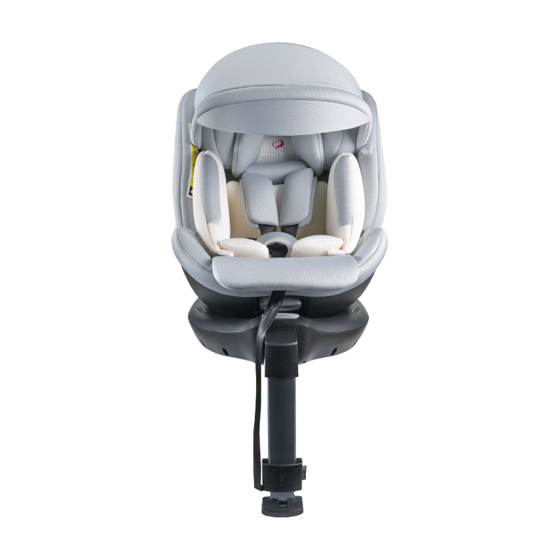 ISO FIX + ساق داعمة، دوران 360 درجة للخلف/للأمام، مقعد سيارة للأطفال مقاس 40-150 سم