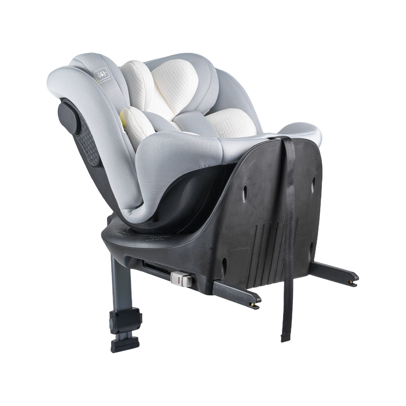 ISOFIX + ساق داعمة قابلة للدوران 360 درجة للخلف/للأمام مقعد سيارة للأطفال مقاس 40-150 سم