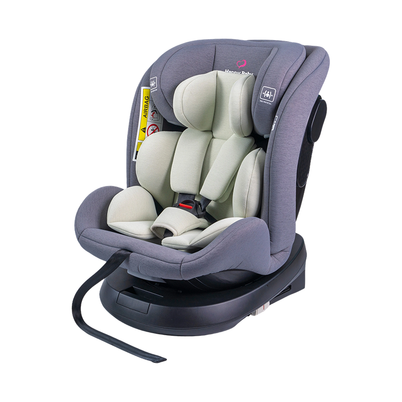 ISOFIX + حبل علوي قابل للدوران 360 درجة للخلف/للأمام، مقعد أمان للسيارة للأطفال 40-150 سم